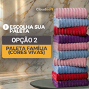 CloudSoft™ – Toalha Premium Algodão Turco | Kit 6 Banhão + 4 Rosto (BRINDE) + OFERTA